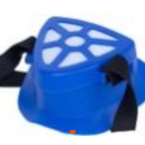 Masque anti-poussière en PVC bleu – Protection respiratoire légère MASK0802