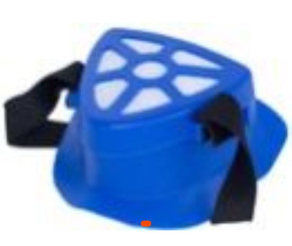 Masque anti-poussière en PVC bleu – Protection respiratoire légère MASK0802