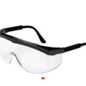 Lunette de protection intégrale transparente sur blister DETO - LUNP8000