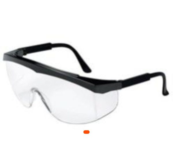 Lunette de protection intégrale transparente sur blister DETO - LUNP8000