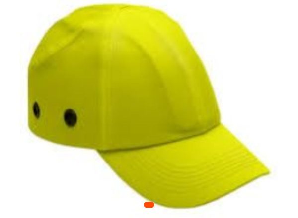 Casquette de sécurité Coverguard couleur jaune fluo