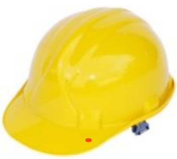 Casque de protection jaune standard DETO