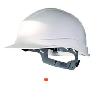 Casque de sécurité blanc EMTOP – Protection professionnelle robuste