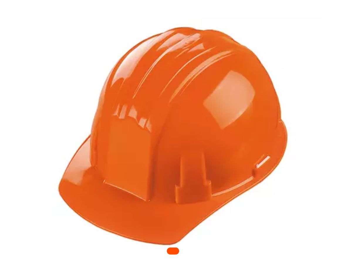 Casquette de sécurité orange – Protection légère chantier