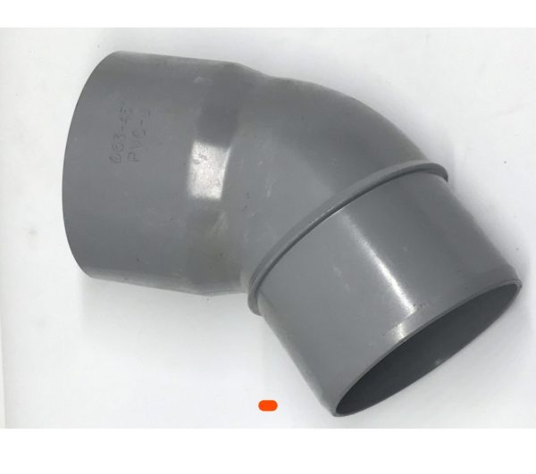 Coude PVC 1/8 63 EVAC INDUSTRAP – Raccord de plomberie durable